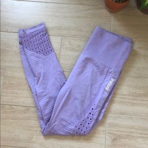 Purple Gymshark leggings
